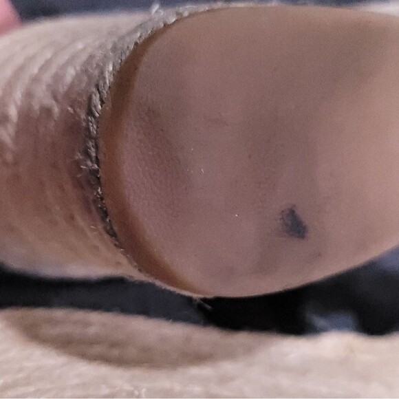 BOC Women's Bree Espadrille Wedge Sandals Size 8 Dark Blue Canvas - Picture 14 of 14